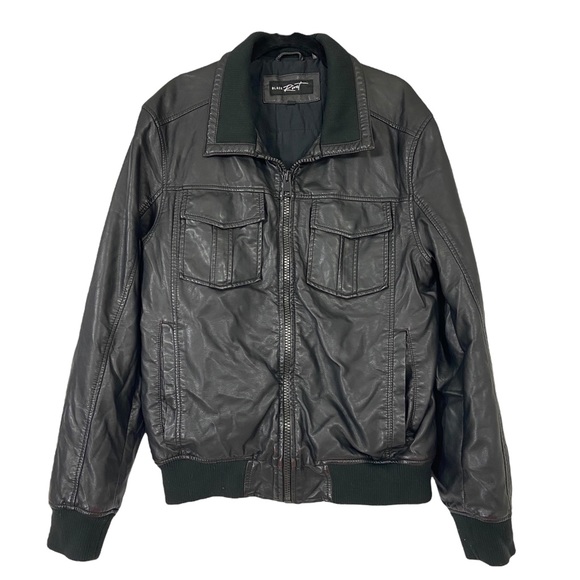 Black Rivet Jackets & Coats Black Rivet Faux Leather Jacket M